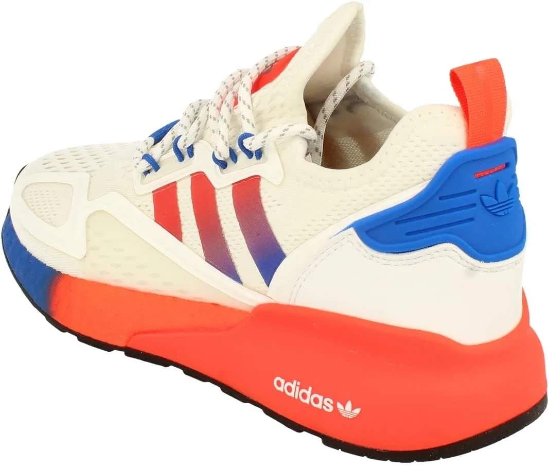 Детские кроссовки для мальчиков adidas, Blue White Red — фото 2