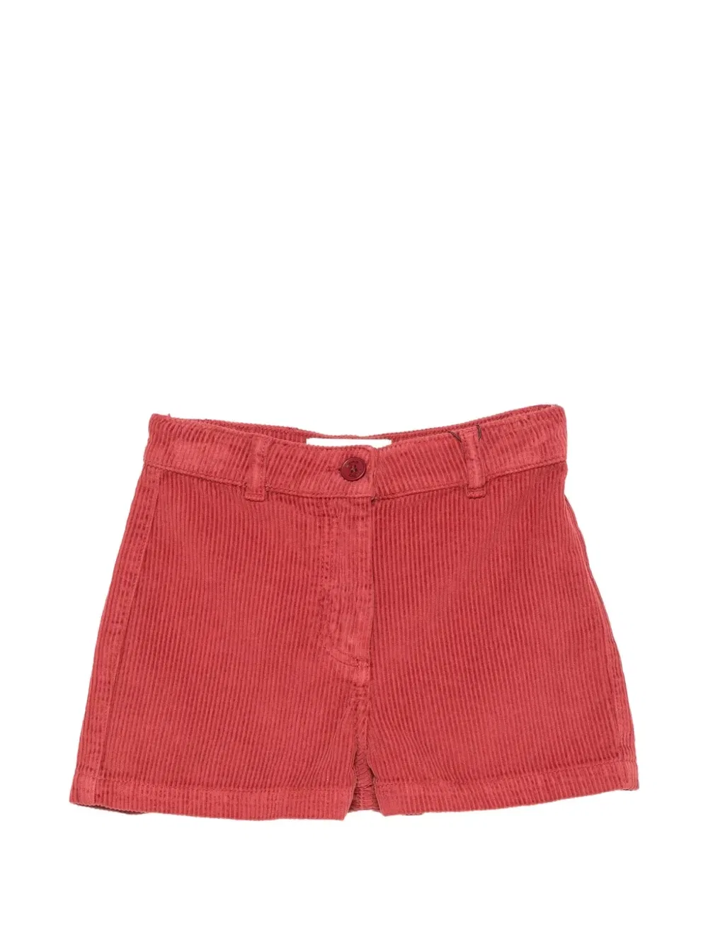 Вельветовые шорты Etro Kids, красный