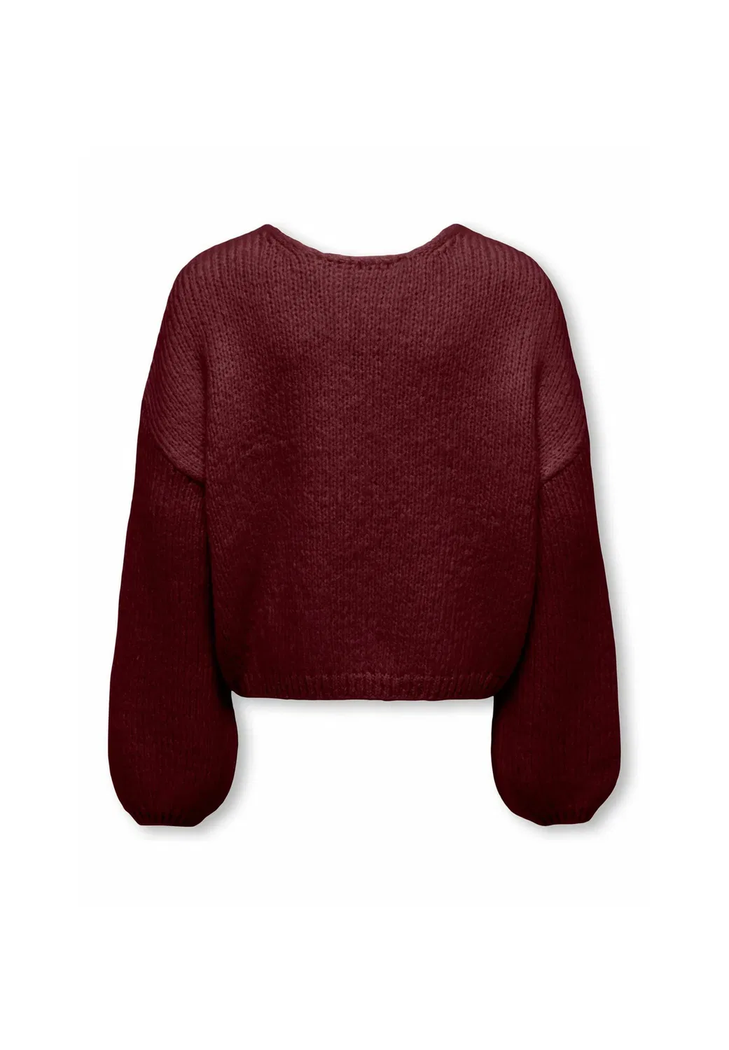 Kogdinea l/s reversible pullov. knt - jumper Only Girls, Cabernet — фото 2