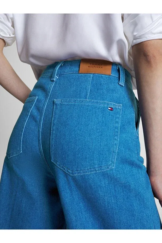 Женские джинсы с широкими штанинами Emmy Tommy Hilfiger, Lead Blue
