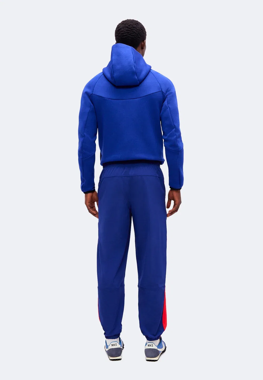 Энергия ПСЖ - спортивные штаны Nike Performance, Deep Royal Blue/Global Red/White — фото 3