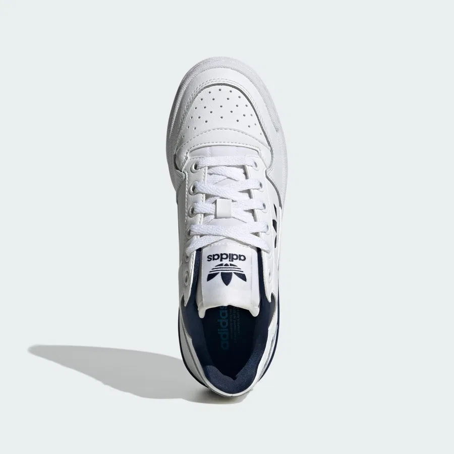 Кроссовки повседневные с платформой Forum Bold adidas, Бело-синий — фото 4