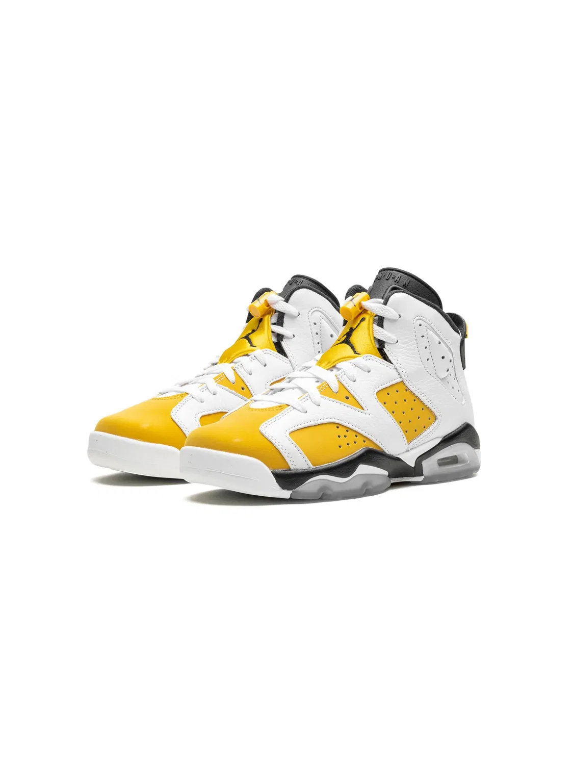 Кроссовки Air Jordan 6 "Желтый/Охра" — фото 2