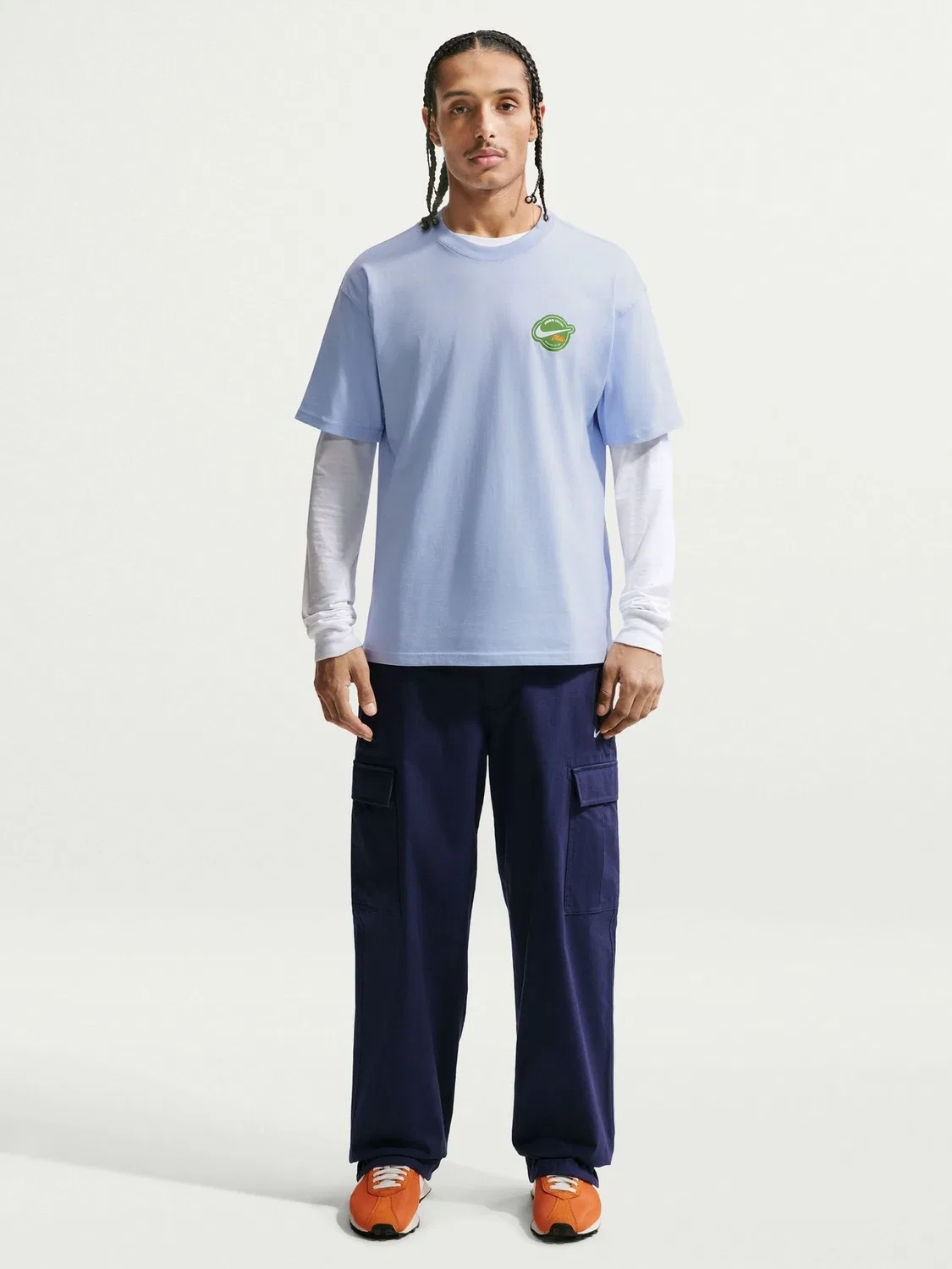 Футболка свободного кроя Nike, водородно-синий