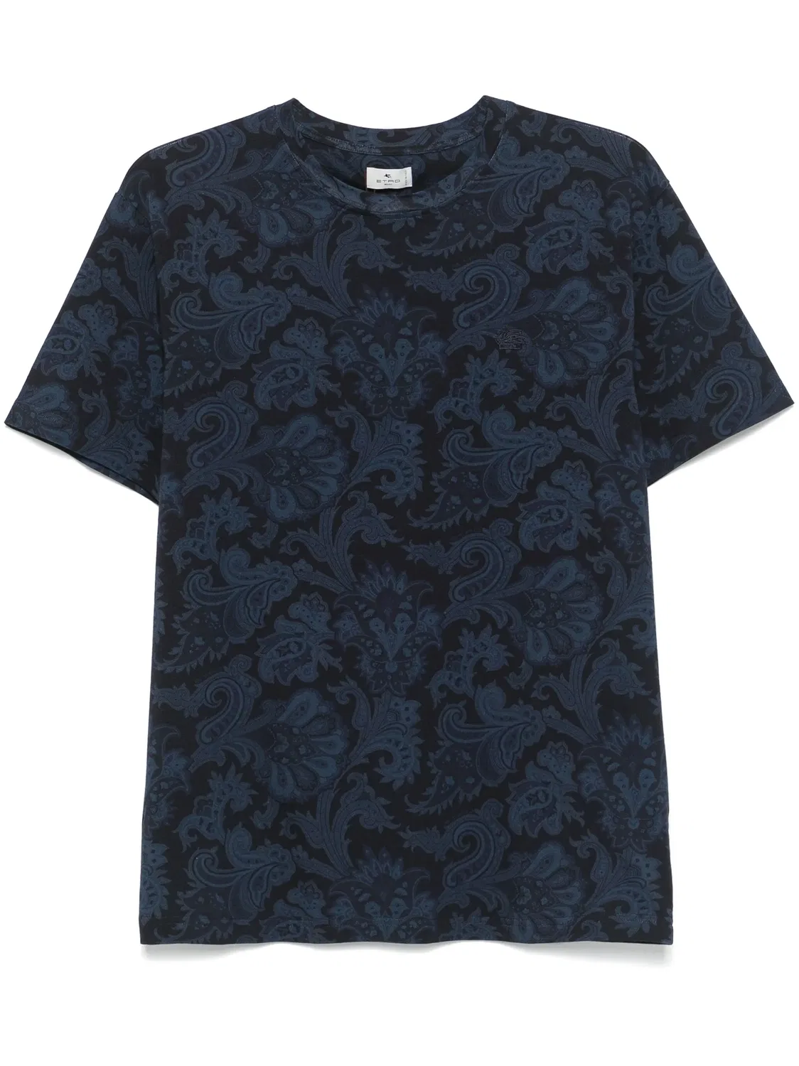 Футболка с принтом paisley ETRO, черный