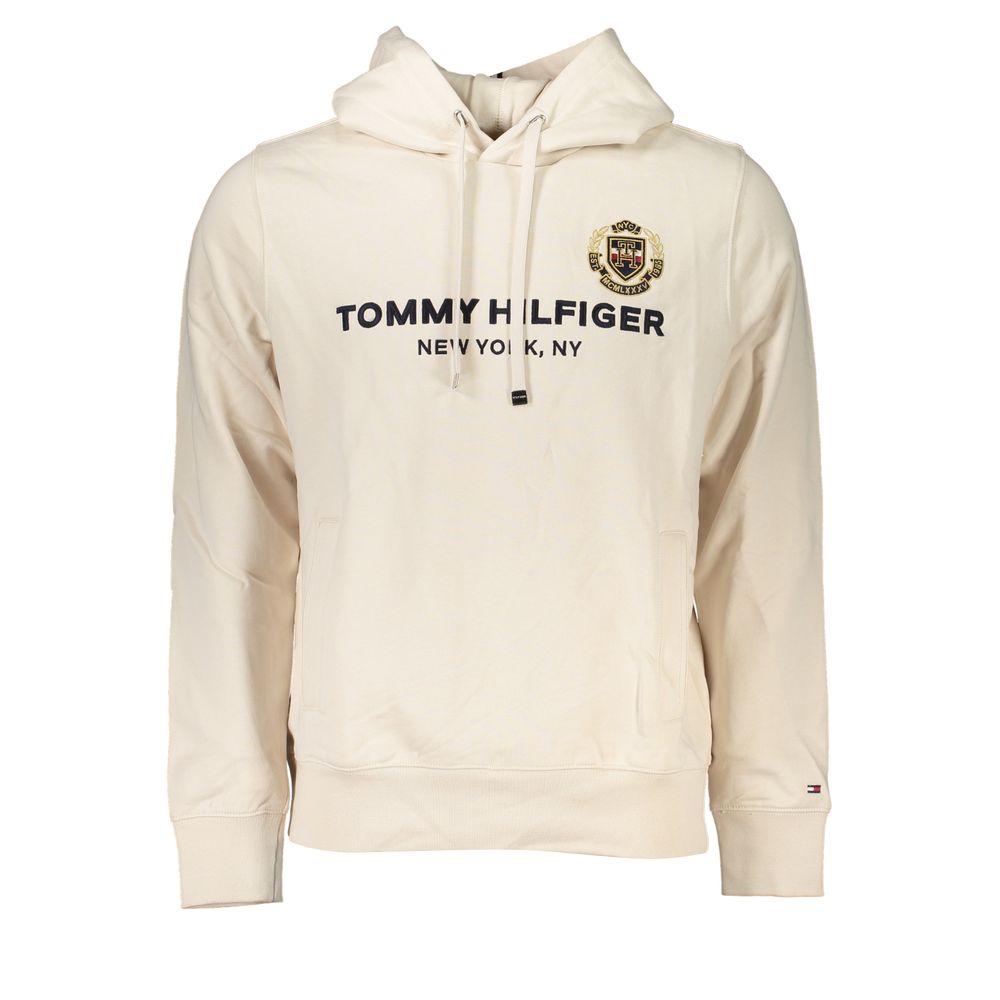 

Классическая белая толстовка с капюшоном Tommy Hilfiger