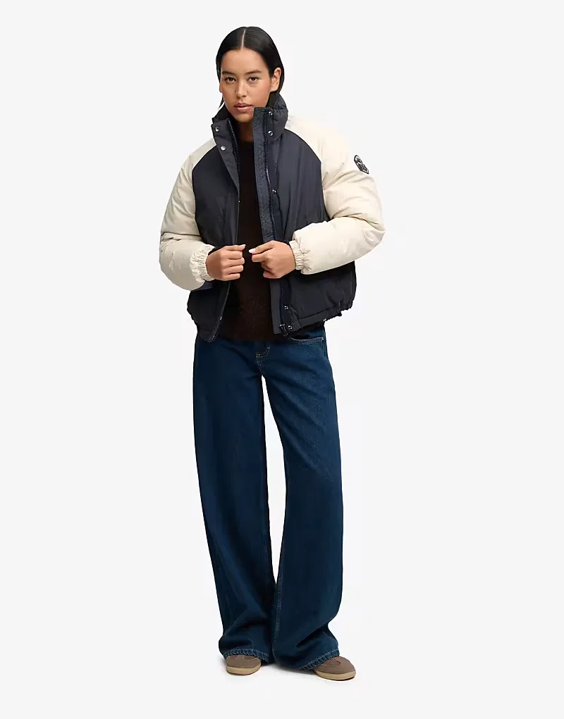 Утепленная куртка Superdry Cotton "затмение" — фото 3