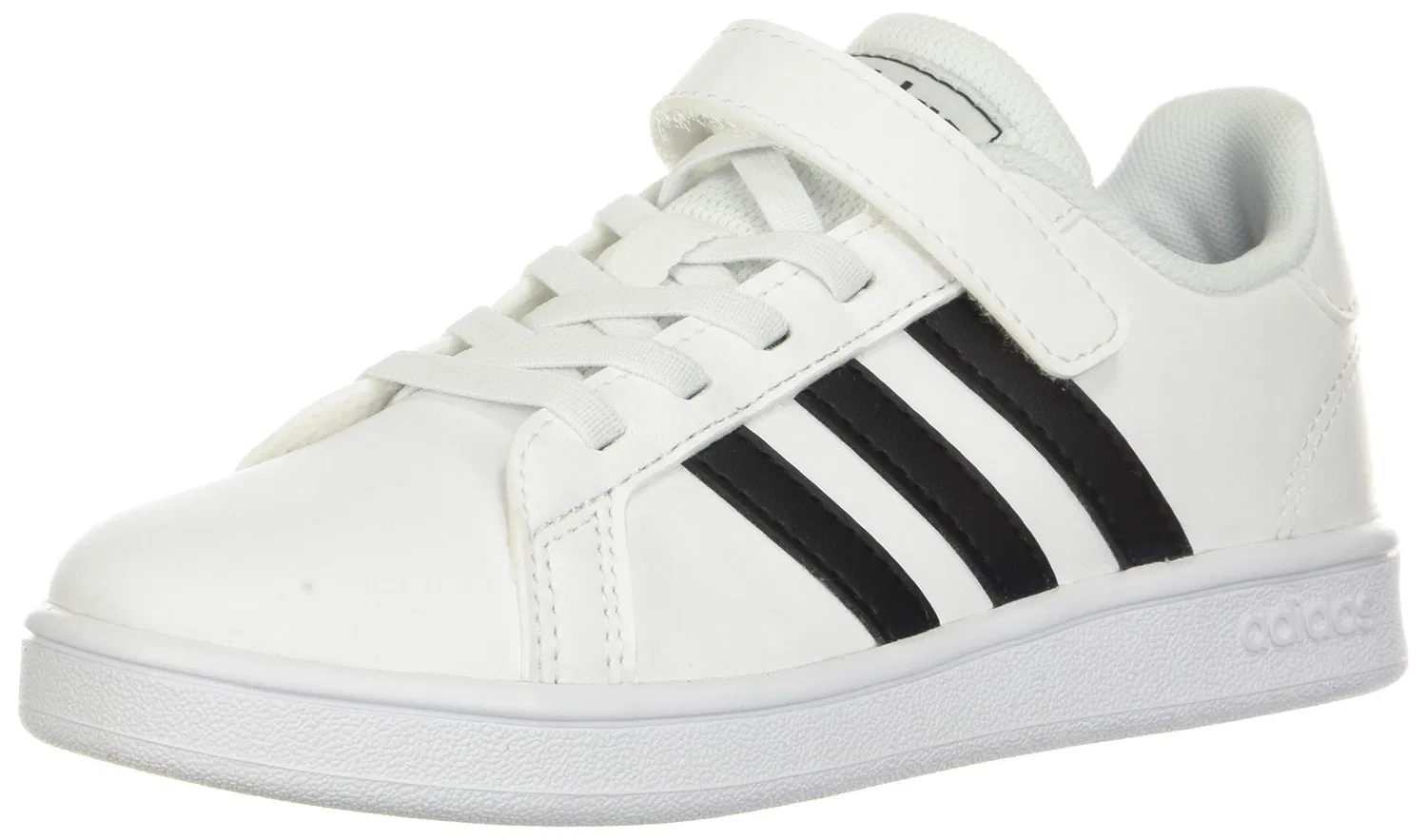 Детские кроссовки для мальчиков Grand Court Adidas, White Black White