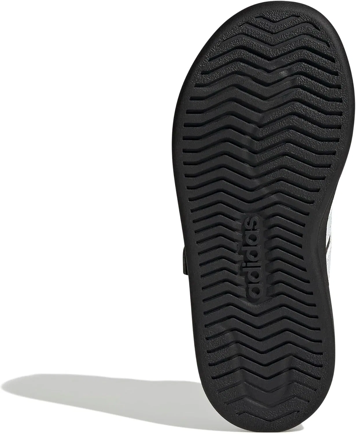 Детские кроссовки для мальчиков с принтом Streettalk adidas, Black/White/Gold Metallic — фото 3