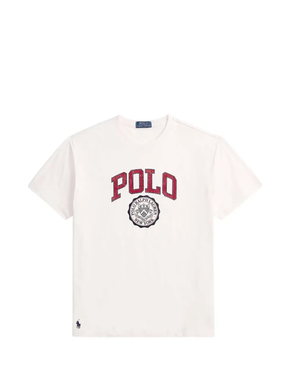 Футболка с логотипом облегающего силуэта Polo Ralph Lauren, белый