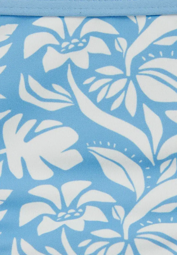 Купальник бикини с цветочным принтом Set We Fashion, Light Blue, светло-голубой — фото 3