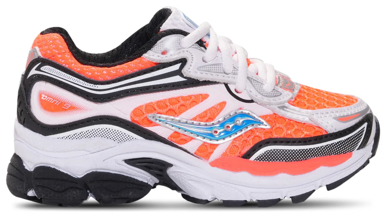 Кроссовки для мальчиков Omni 9 Spring Saucony, красный/синий