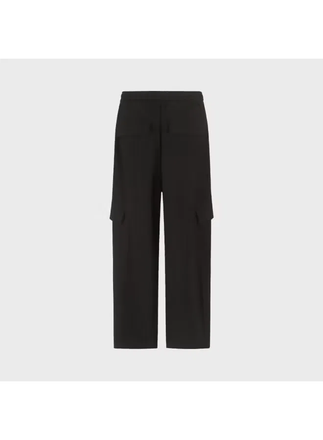 Брюки карго с большими карманами Zara, черный — фото 3