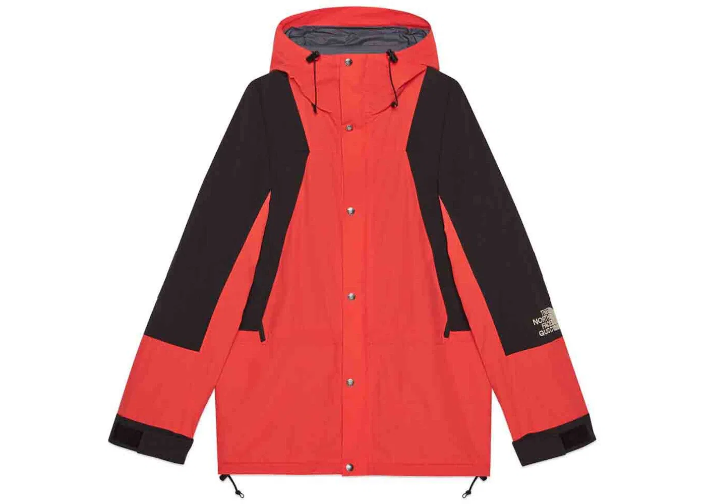 Женская ветровка Gucci x The North Face Windbreaker, Red/Black