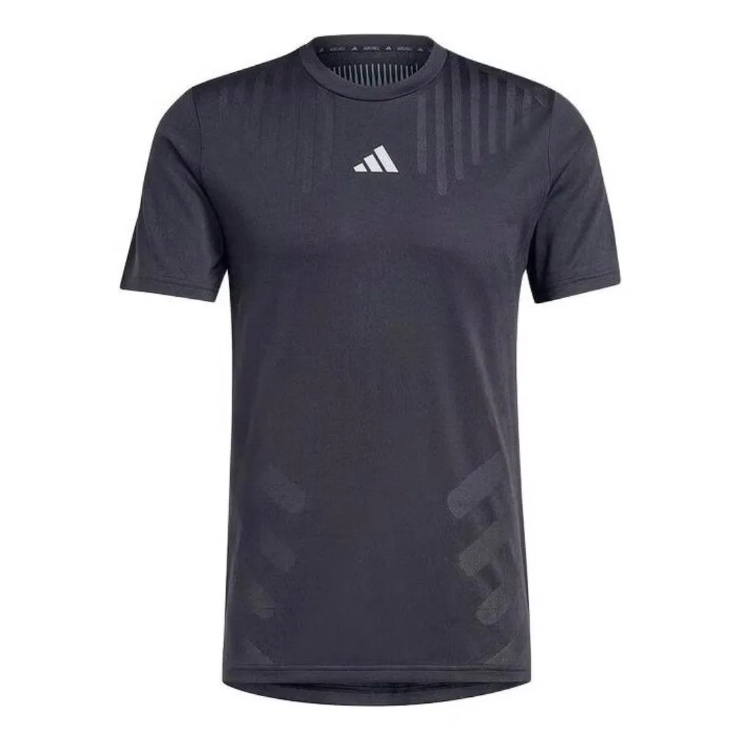 Футболка с принтом Hiit Airchi Adidas, черный