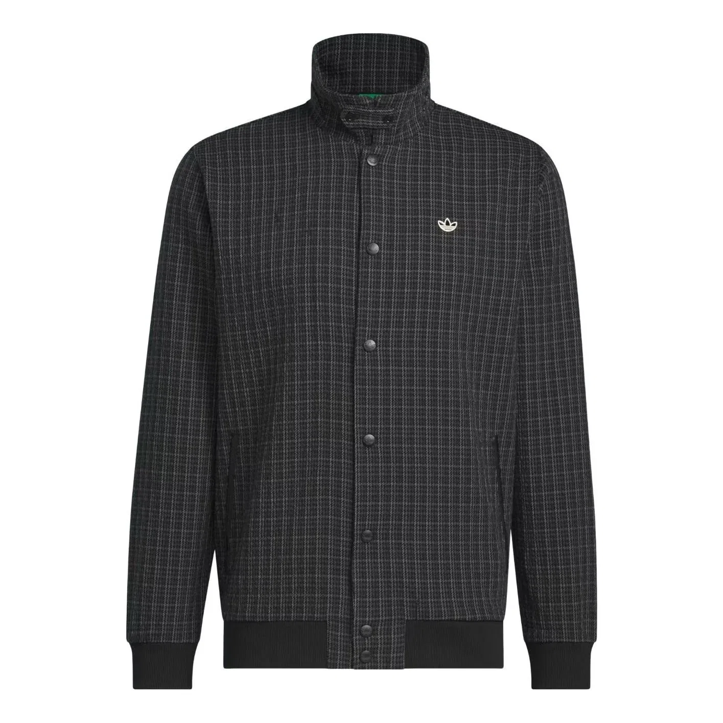 Мужская куртка Houndstooth Jacket Asia Sizing 'Carbon' adidas, Carbon