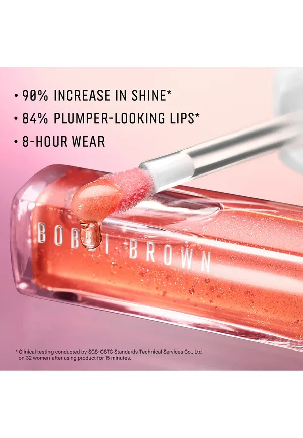 Масло для губ с эффектом интенсивного румянца - масло для губ 6 мл Bobbi Brown, цвет bare raspberry — фото 3