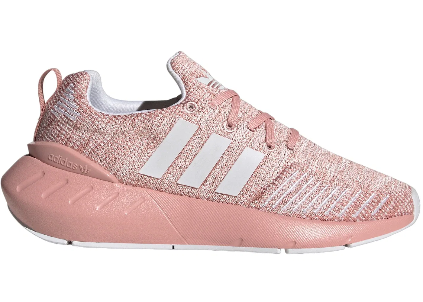 Детские кроссовки с шнуровкой Adidas Swift Run 22 Adidas, Wonder Mauve Cloud White Wonder Mauve