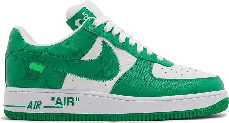 

Лимитированные кроссовки Nike Louis Vuitton x Air Force 1 Low 'White Gym Green', зеленый