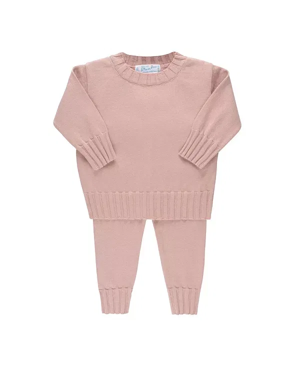 Детский комплект трикотажный Remi Ribbed Knit Set Feltman Brothers, Mauve