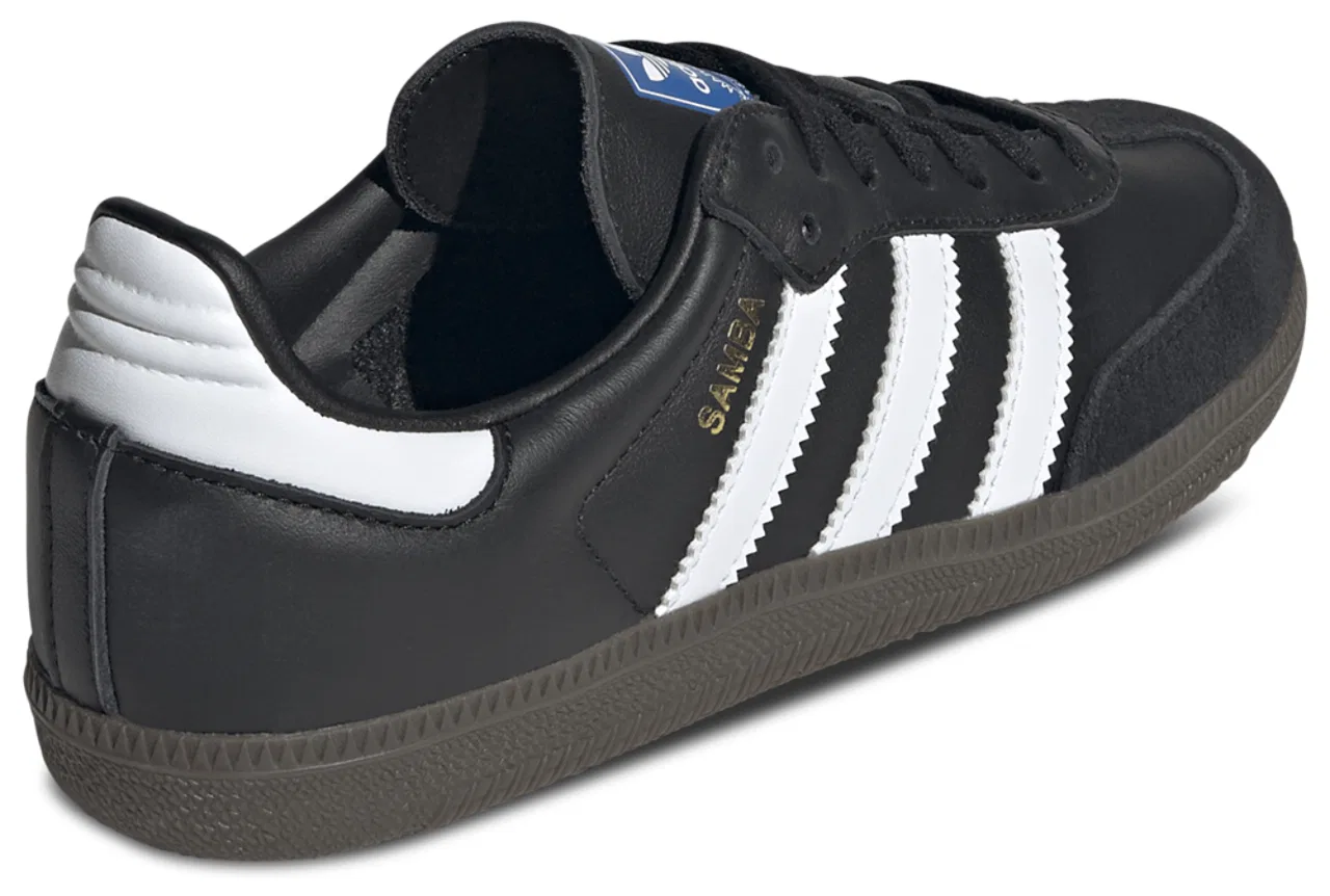 Кроссовки для мальчиков Samba Adidas, цвет Gum/Cloud White/Core Black — фото 3
