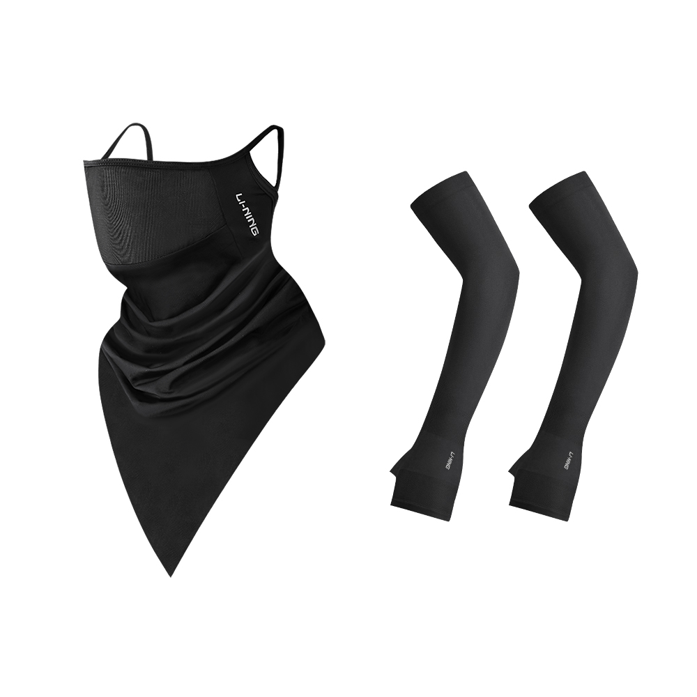 

Ветрозащитная и пыленепроницаемая термомаска для велоспорта Unisex LINING, черный