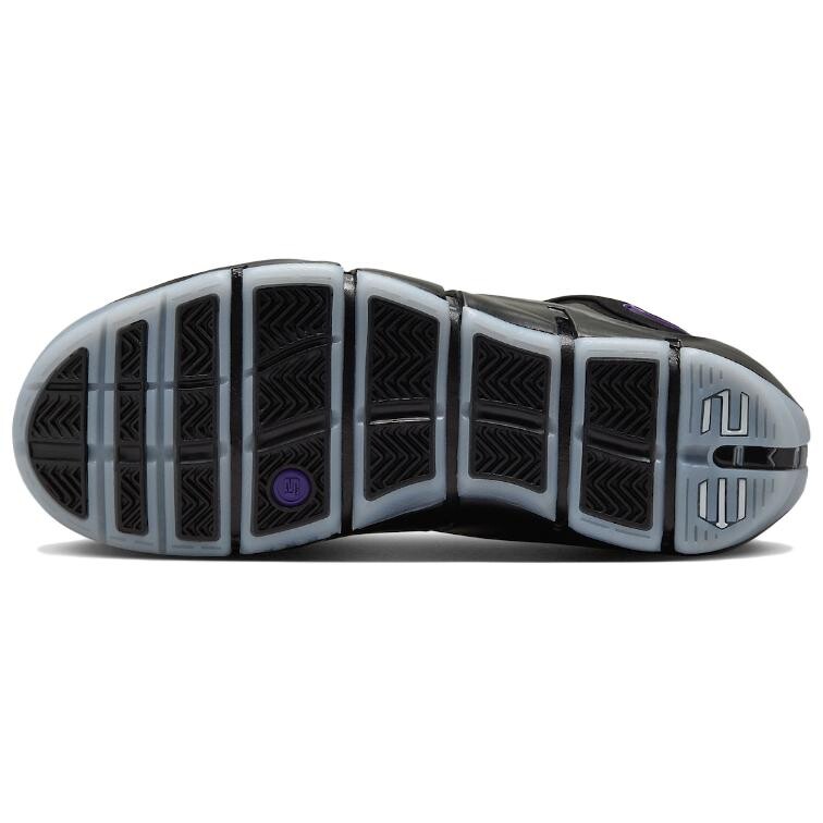Мужские баскетбольные кроссовки Nike Lebron 4 Vintage, Black/Purple — фото 4