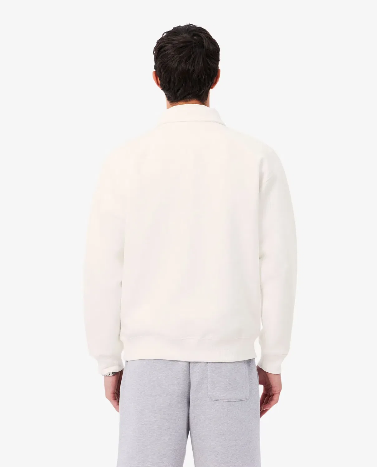 Свитшот Lacoste мужской смесовый хлопок Blanco — фото 2