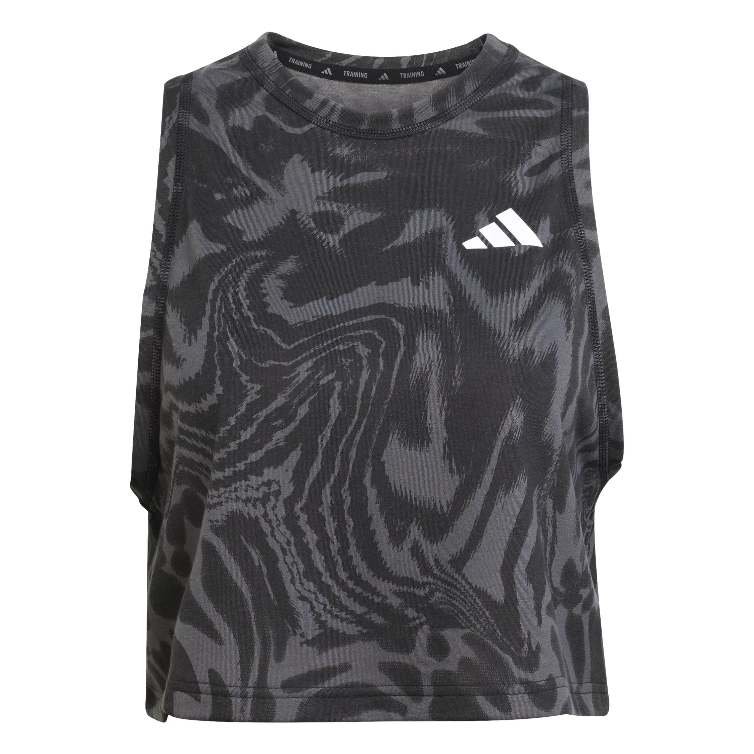 Женский спортивный топ Adidas, черный
