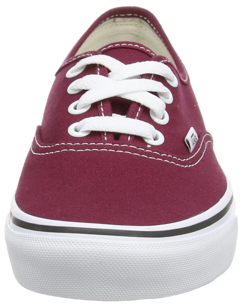 Детские кроссовки для мальчиков с низким верхом Authentic Vans, Cordovan Red True White — фото 2