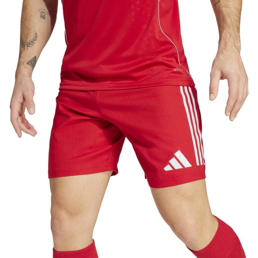 Шорты спортивные с принтом TIRO25 C M Shom adidas, Черный — фото 4