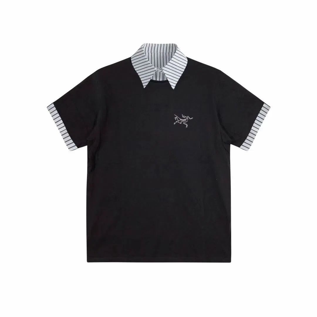 Футболка с отложным воротником, Arcteryx, Black