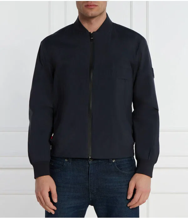 Мужская куртка-бомбер регулярного кроя Tommy Hilfiger, Blu Marino