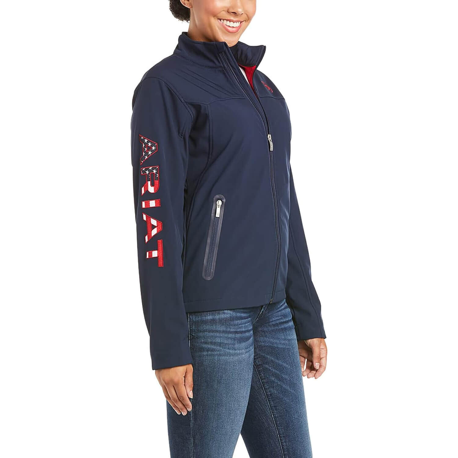 

Куртка Ariat New Team Softshell, темно-синий