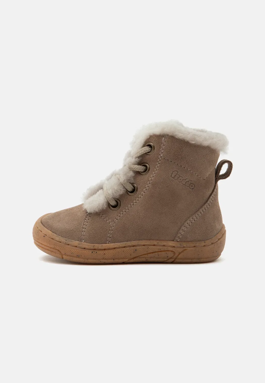 Зимние ботинки Minni из замши на шнуровке, унисекс Froddo, Beige