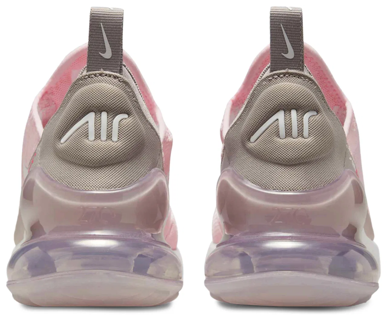 Кроссовки для мальчиков Air Max 270 AC Nike, цвет Pink Foam/Summit White — фото 3