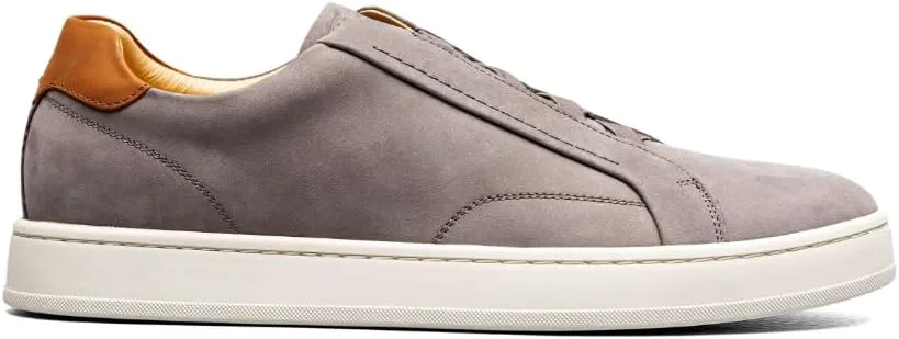 Мужские слипоны Florsheim Monopoli с эластичной шнуровкой от носка до пятки, серый — фото 2