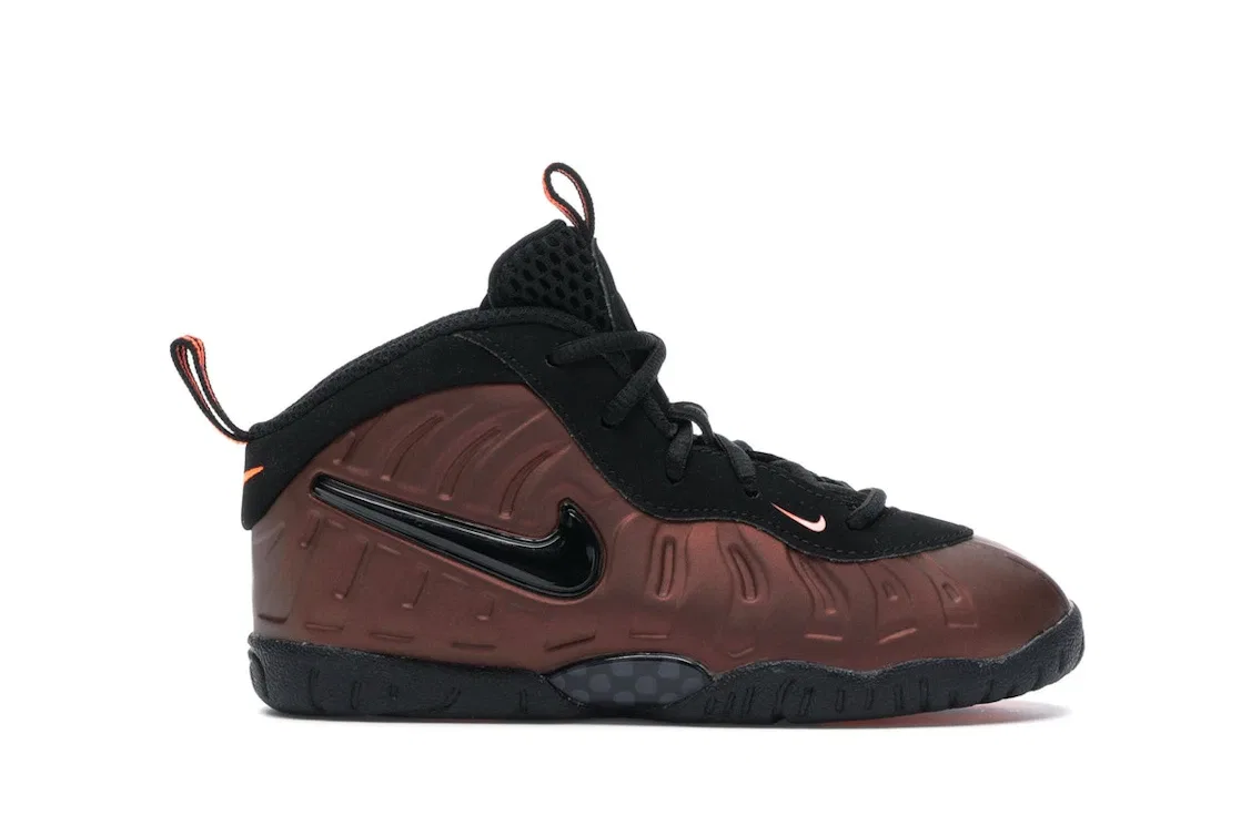 Детские кроссовки Nike Air Foamposite Pro, Hyper Crimson/Black