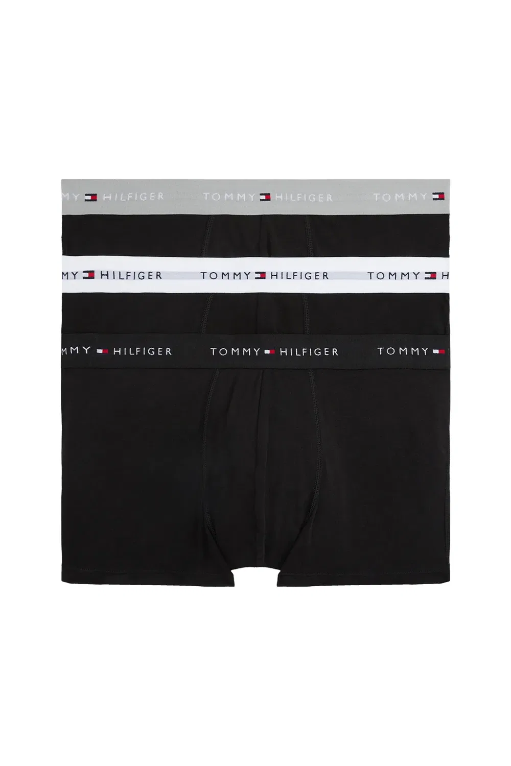Трусы Tommy Hilfiger Signature 3p wb trunk, Black