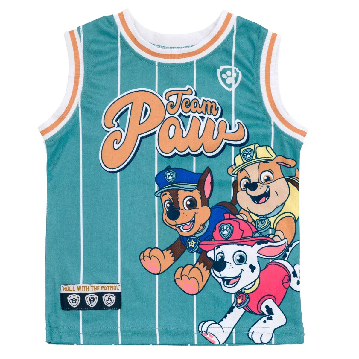 Детский комплект майки и шорт для мальчиков с принтом Paw Patrol, PAW Patrol, Green — фото 3
