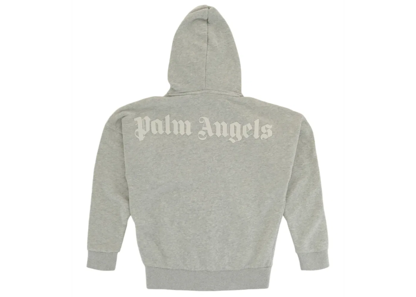 Детская худи Classic Overlogo Zip-Up Hoodie Palm Angels, Melange — фото 2