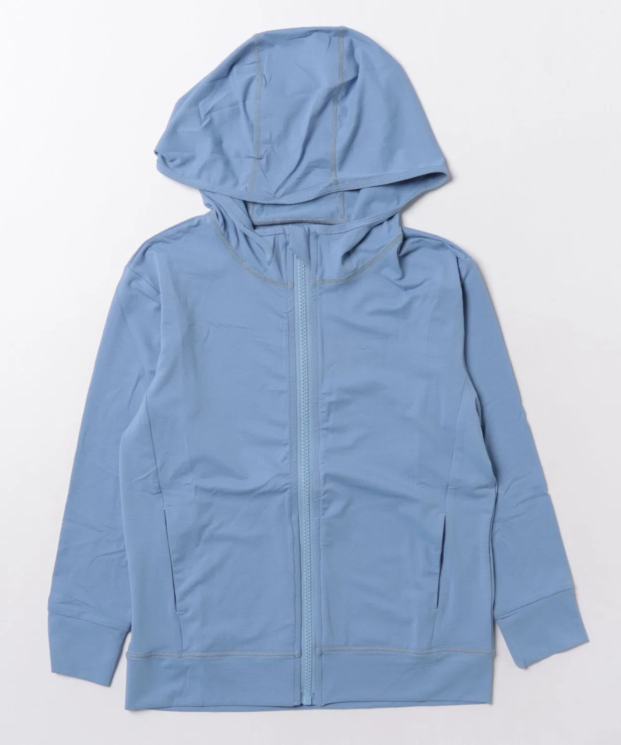Детский рашгард с капюшоном с длинным рукавомLace Ladies, Light Blue