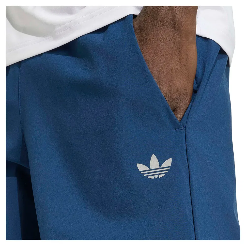 Мужские шорты с принтом Tech Trefoil Essentials Adidas Originals, Blue — фото 4