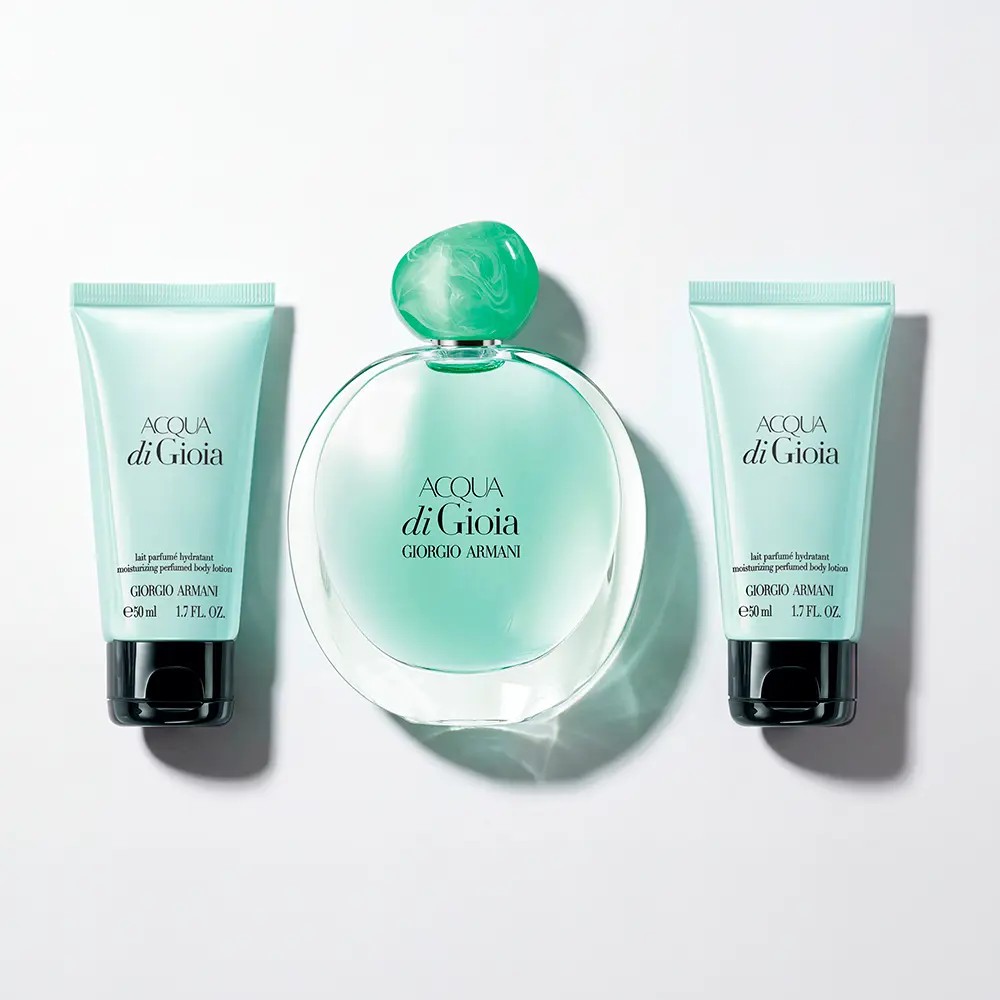Парфюмерный набор Giorgio Armani Acqua Di Gioia, 100 мл + 50 мл + 50 мл — фото 3