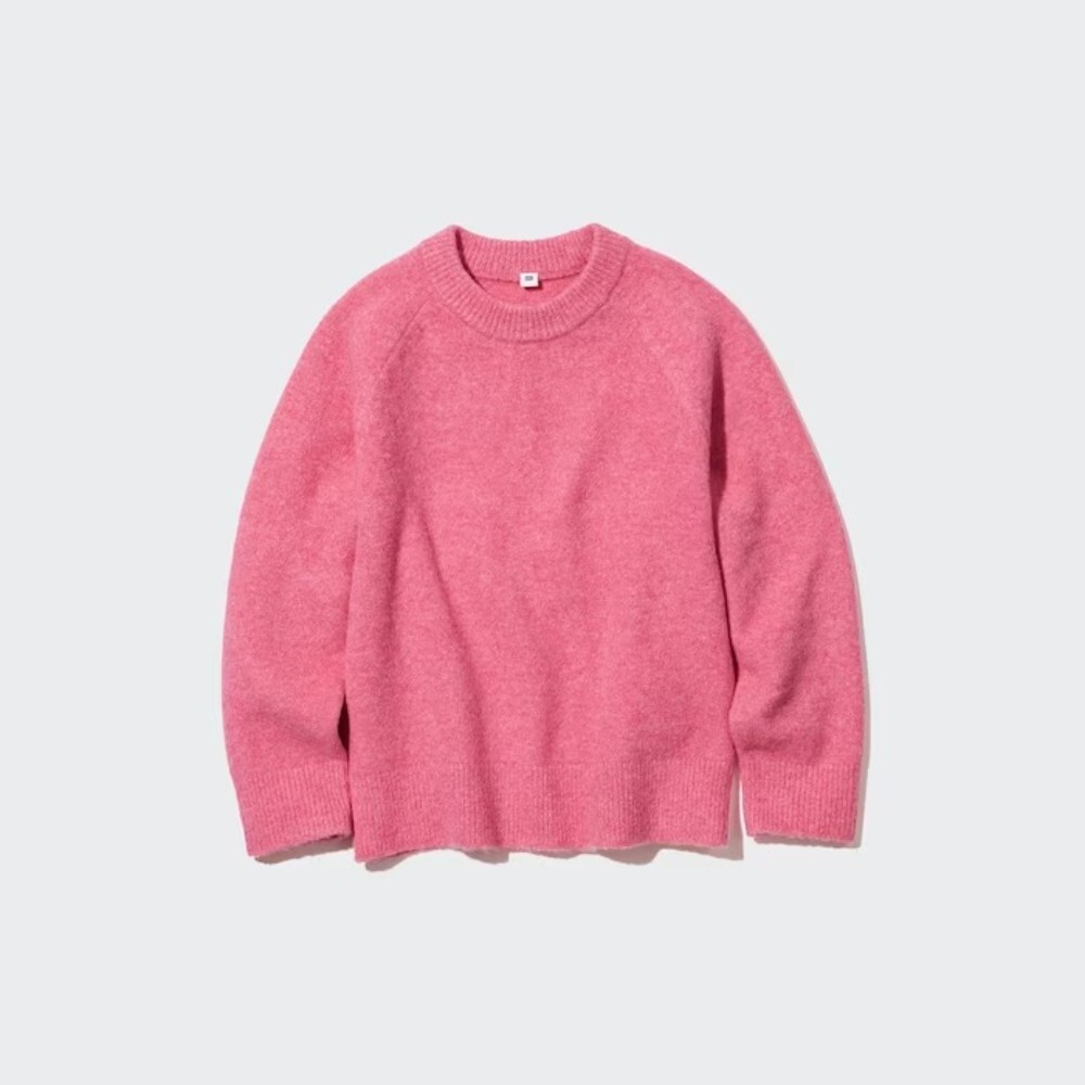 

Джемпер UNIQLO Souffle, розовый