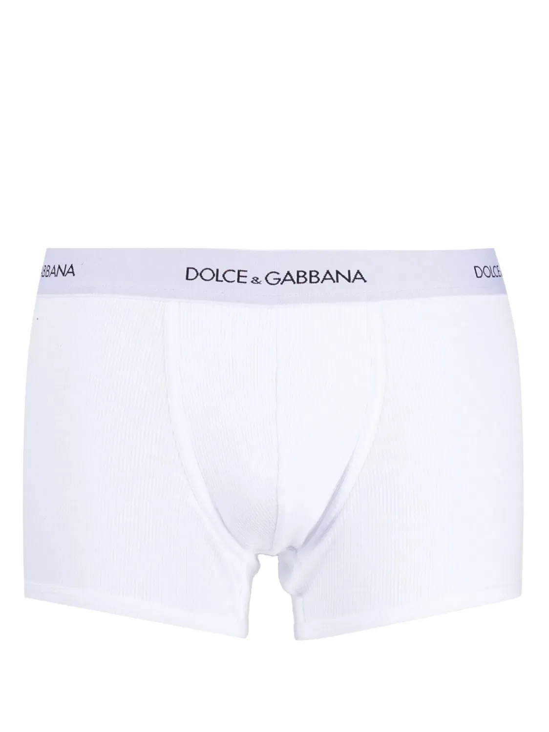 Dolce & Gabbana Трусы-боксеры хлопковые белые
