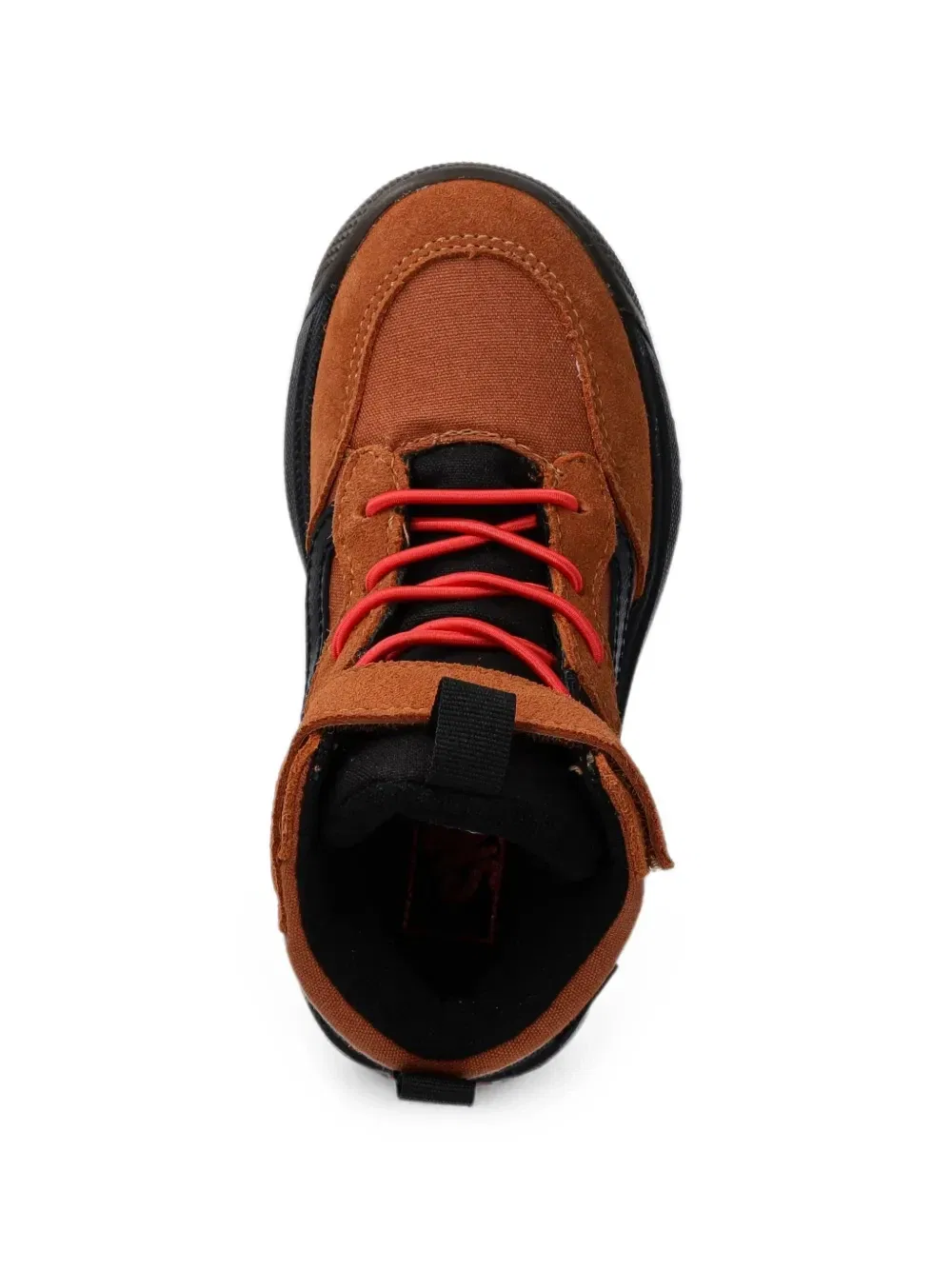 Ботинки MTE Mini Crest на шнуровке с липучками Vans Kids, оранжевый — фото 4