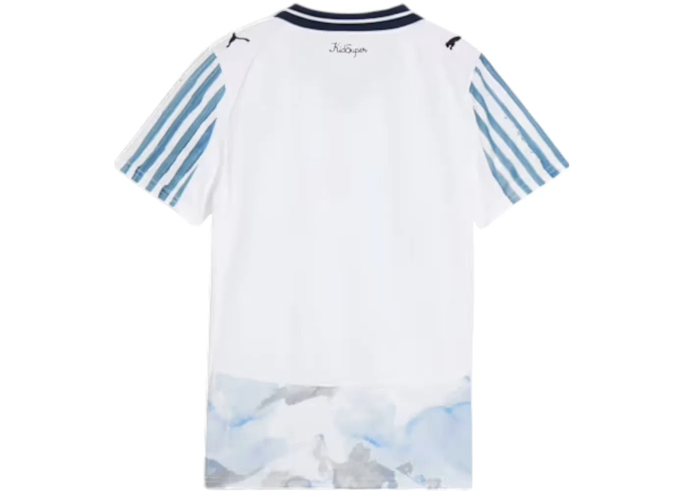 Женская футбольная джерси Puma KidSuper C.F. Monterrey Replica Jersey, White Deep Navy — фото 2
