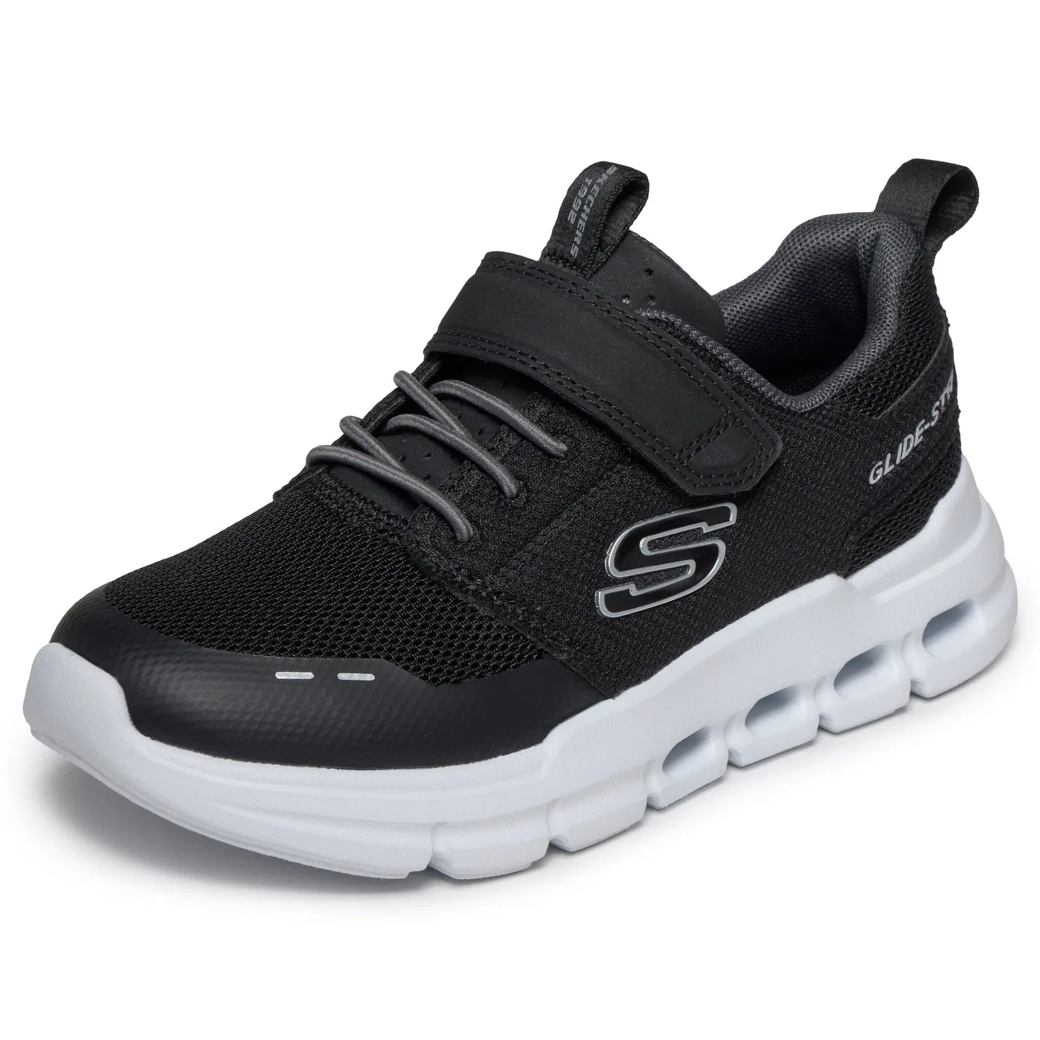Детские кроссовки легкие Skechers Glide-Step Flow, Black