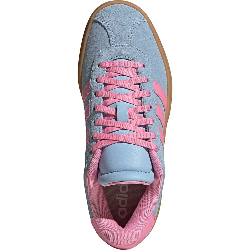 Детские кроссовки VL Court Bold Adidas, Blue/Pink — фото 4